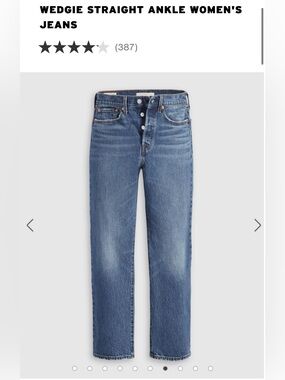 Levi’s Wedgie Jeans